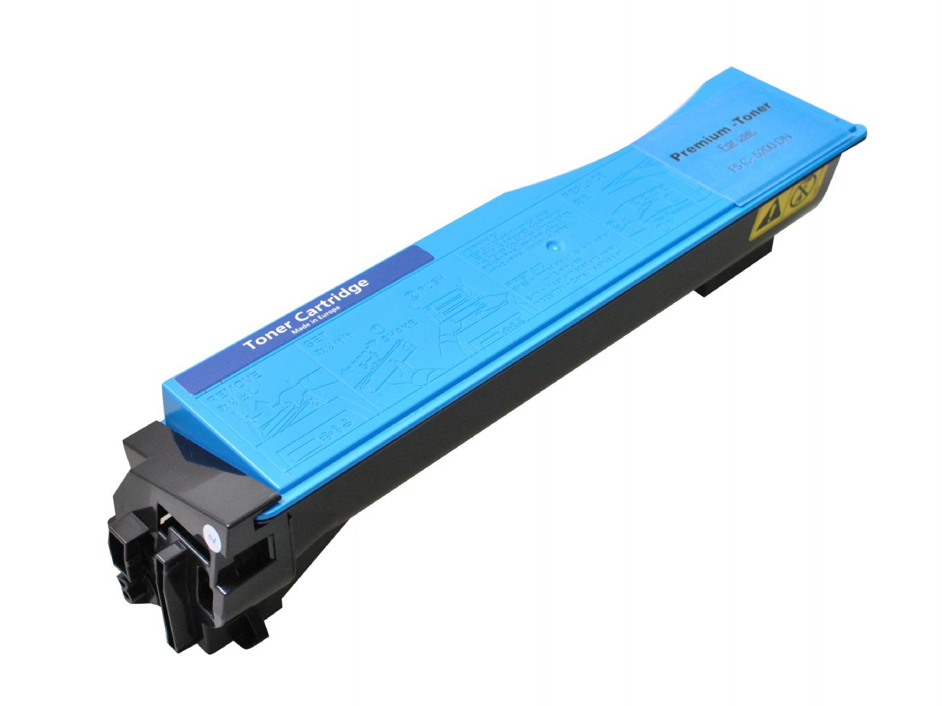 Toner Comp. con Kyocera TK550 Ciano