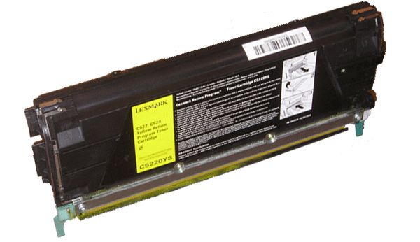 Toner Comp. con Lexmark C500 Yellow