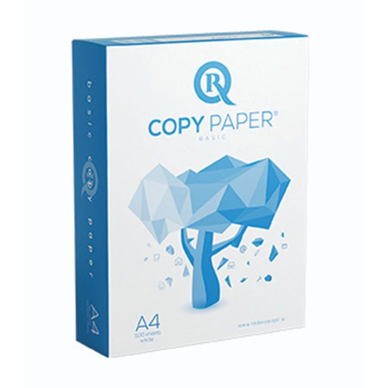 Carta Fotocopie R COPY BASIC 80GR - Formato A4 - Risma da 500 fogli